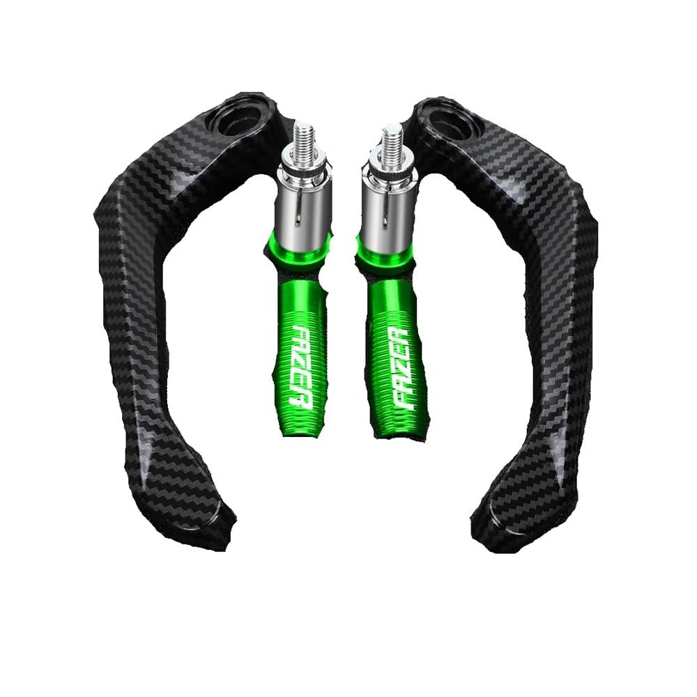 Dkicbnj Green With Logo For Fz6 Fz1 Fz8 Fzs Fz1n Fz1s Fz6s Fz8n Motorcycle Handlebar Brake Clutch Lever Hand Guard Protector Kit Handlebar Brake Clutch Lever Guard