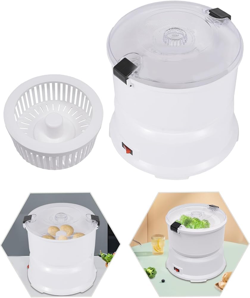 Macchina Automatica per pelare Le Patate,Macchina elettrica per pelare Le Patate da 85 W,pelapatate per Mele,pelapatate Elettrico per Frutta e Verdura,pelapatate con Comando a Un Pulsante