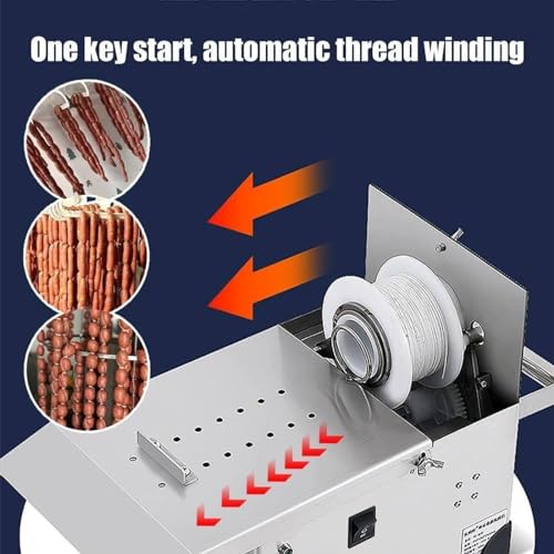 Máquina automática para atar salchichas acero inox miniatura 2