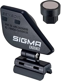 Kit de cadencia SIGMA STS | para medir la cadencia de los ciclocomputadores Digitales inalámbricos | Pieza de Recambio, Incl. imán de cadencia