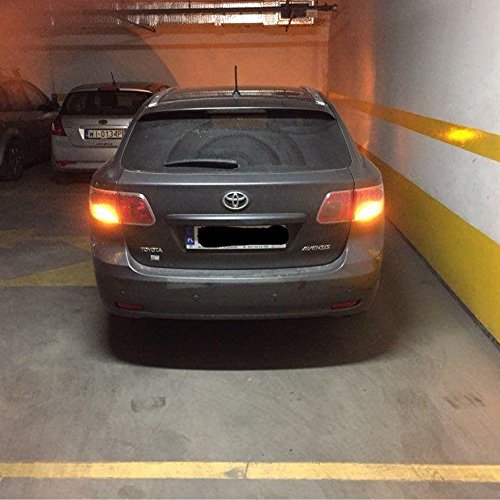 Blyilyb 2-Pack 9-30V Bau15S Py21W 7507 High Brightness Low Power Amber Yellow Led Bulbs Replacement For Turn Signal Lights #TOP6