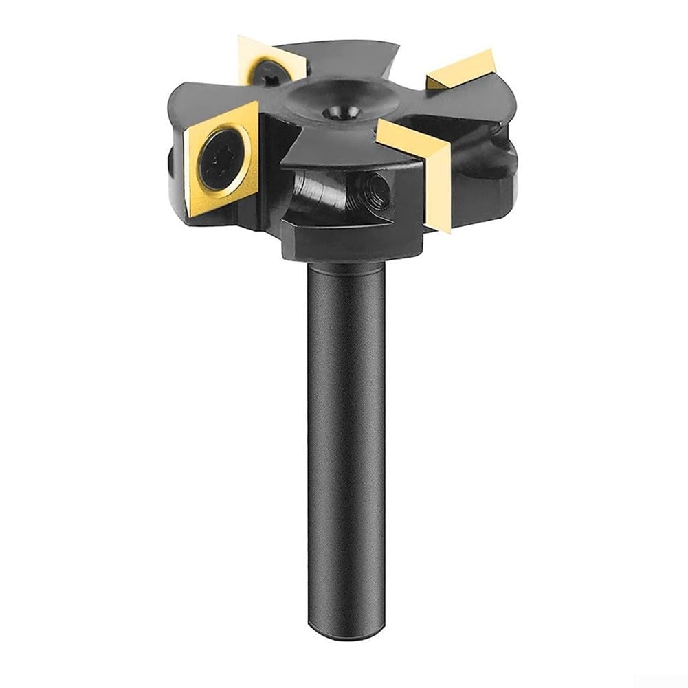 Fraise Carbure 40mm Queue 8mm 4 Dents pour bois Fraise Carbure