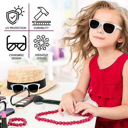 The Crafty Engineer Ring Bearer & Flower Girl Proposal Gifts - Chic Sunglasses for Little Boys & Girls, Perfect Ring Bearer (Black (Ring Security))3