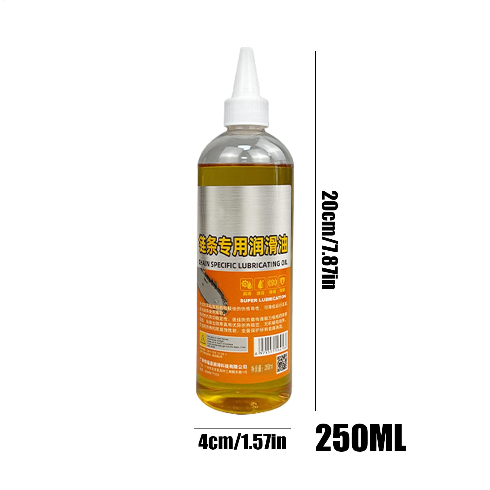Aceite De Espada De Motosierra | Lubricante De Protección De Óxido Para Cadenas | Aceite De Cadena Versátil | 250 Ml, Profundamente Efectivo, Duradero, Protegido Contra El Óxido, Ideal Para Herramient