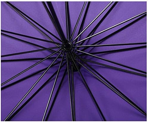 Vista 6 de Sombrilla parasol estilo techo de pagoda VIVISKY (TM) a la antigua, de ingenio, Púrpura