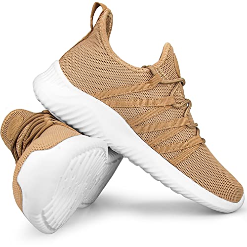 Image of Feethit Womens Slip On Running Shoes Breathable Walking Shoes Lightweight Gym Workout Shoes Non Slip Fashion Sneakers