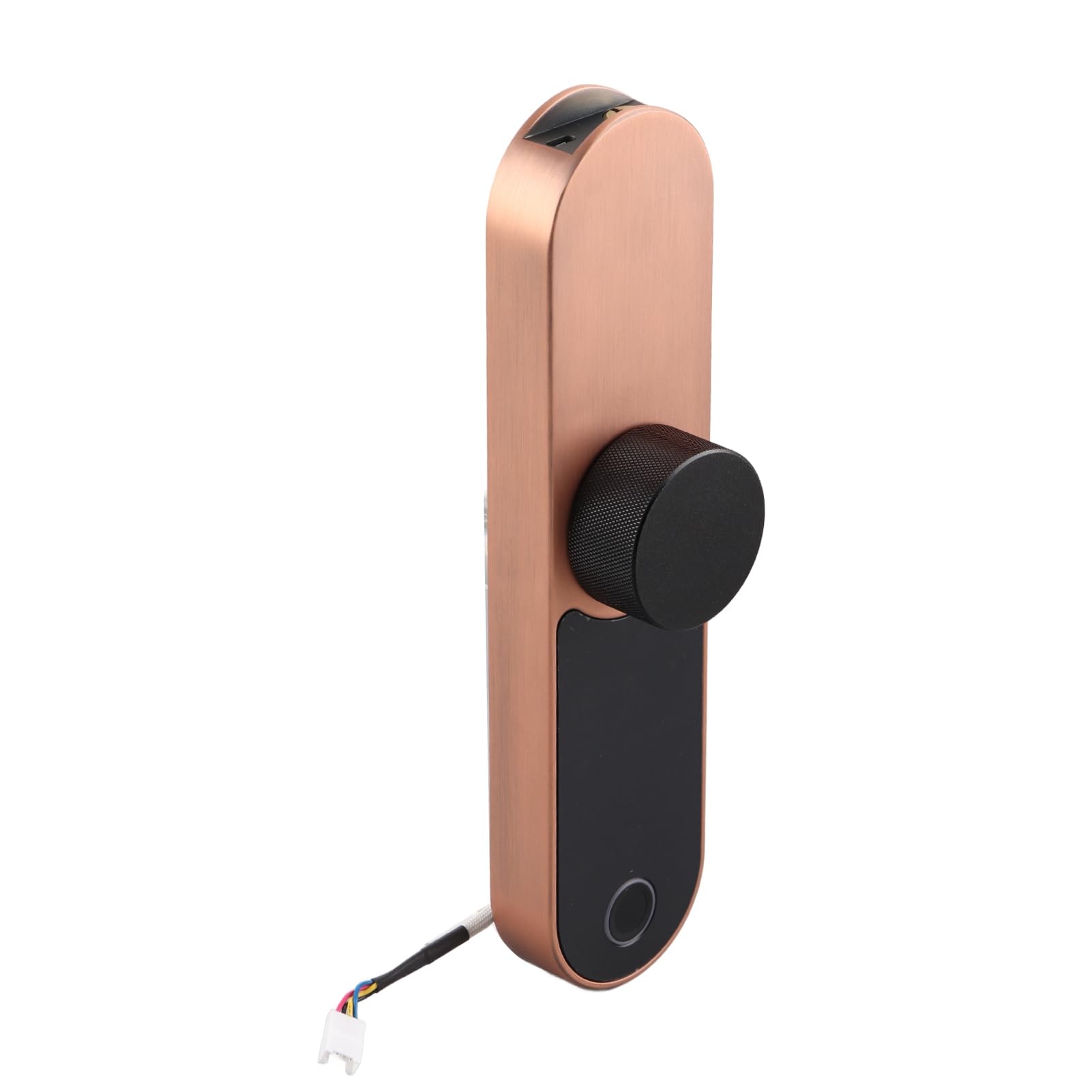 Fdit Bloqueo de Contraseña con Huella Digital con Control de Aplicación Bluetooth, Múltiples Métodos de Desbloqueo Seguros, Ideal para Puertas de Oficinas y Hoteles, Aleación de Zinc, Tamaño