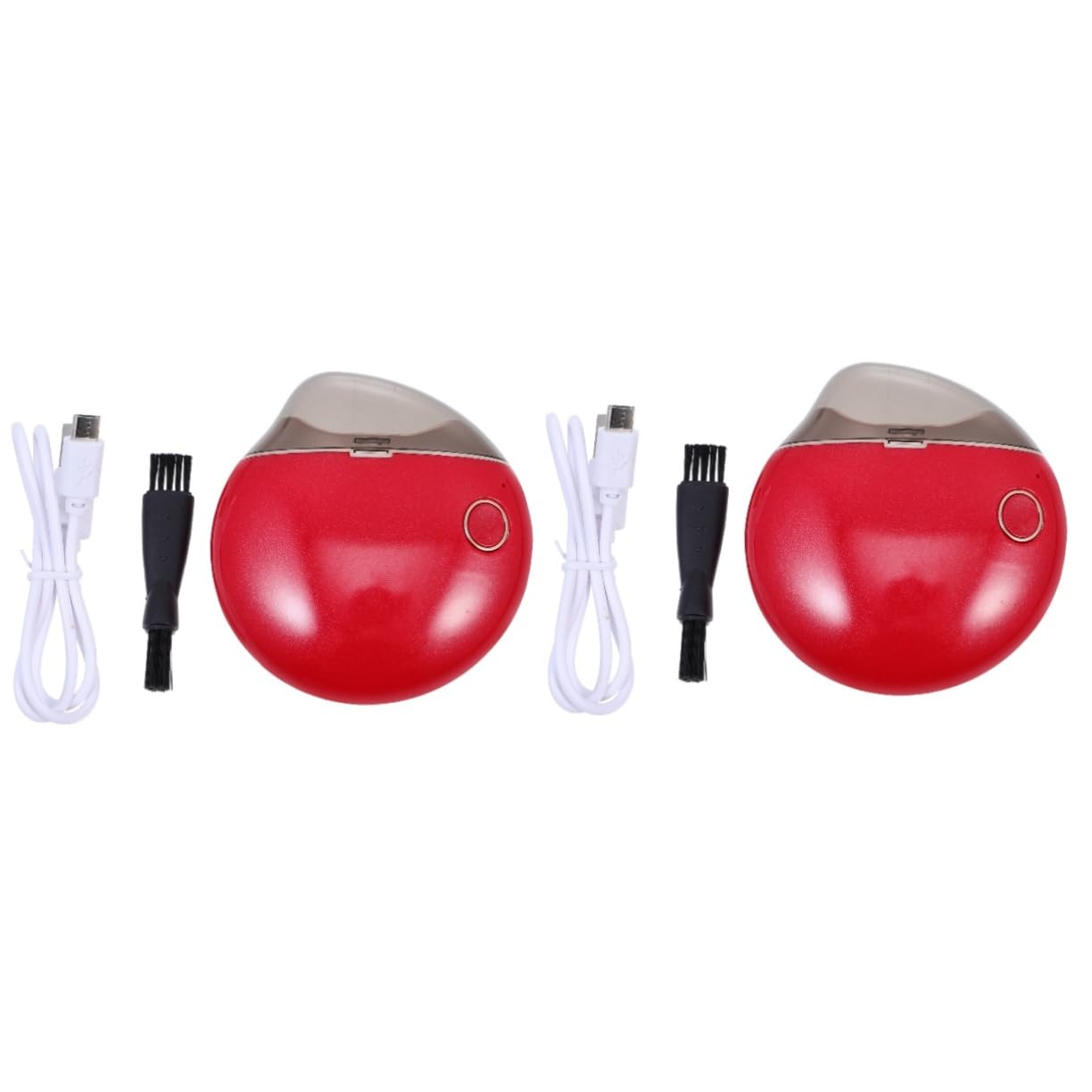 VICASKY 2juegos Kit Eléctrico De Cuidado De Uñas Para Niño Niña Trimmer Automático Prueba De Salpicaduras Accesorios De Manicura Compactos y Portátiles Para Viajes y