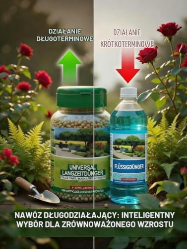 PFLANZWERK® Uniwersalny długotrwały nawóz do doniczek i ziemi kwiatowej Premium 500g - 2 sztuki - *DŁUGOTERMINOWE DZIAŁANIE* *MINERALNY* *NIEMIECKI TOWAR WYSOKIEJ JAKOŚCI*