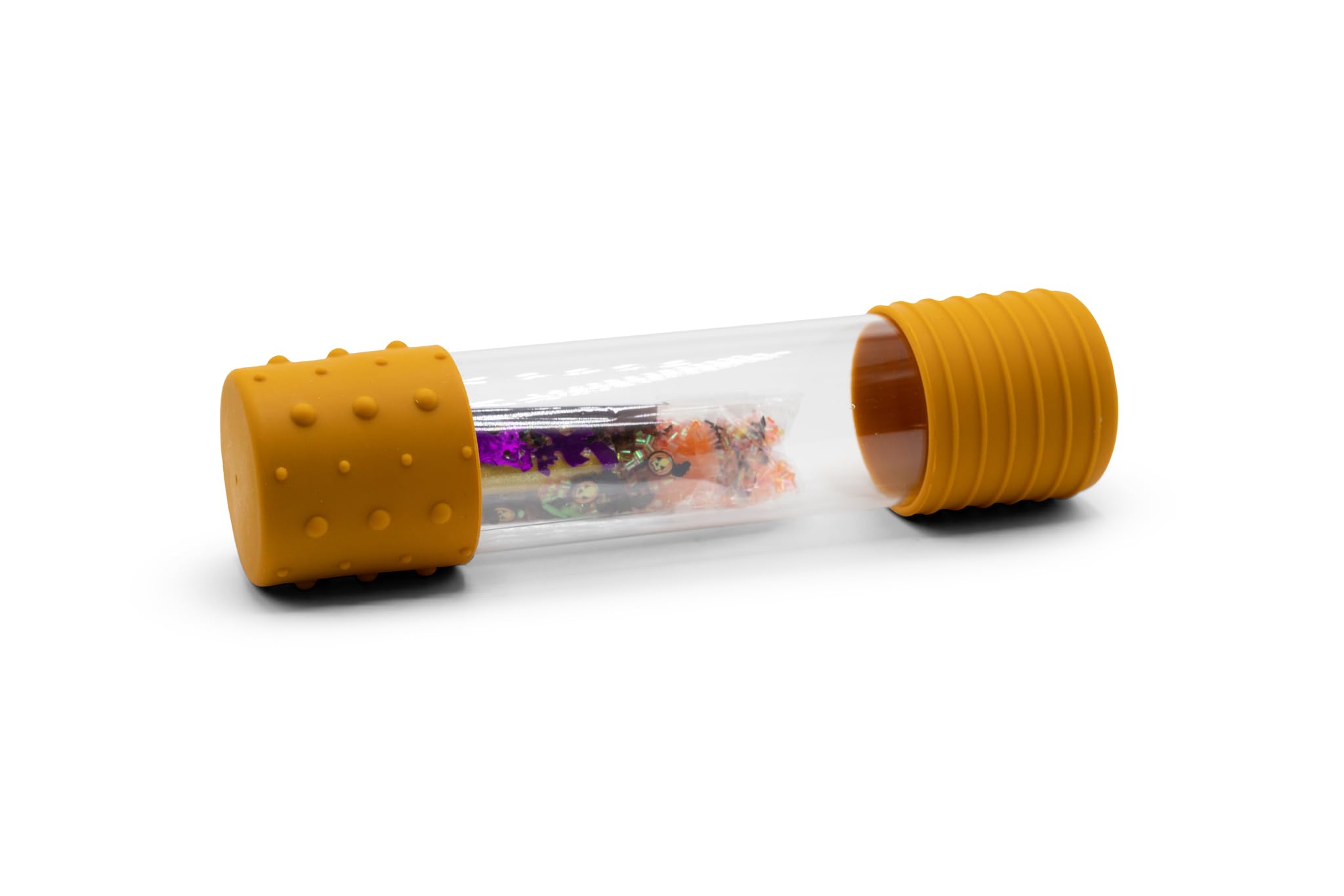 Jellystone Designs DIY Refillable Calm Down Bottle in HALLOWEEN - Relaxing Fidget Mindfulness Toy for Kids, Customizable Glitter Bottle for Relaxation & Focus