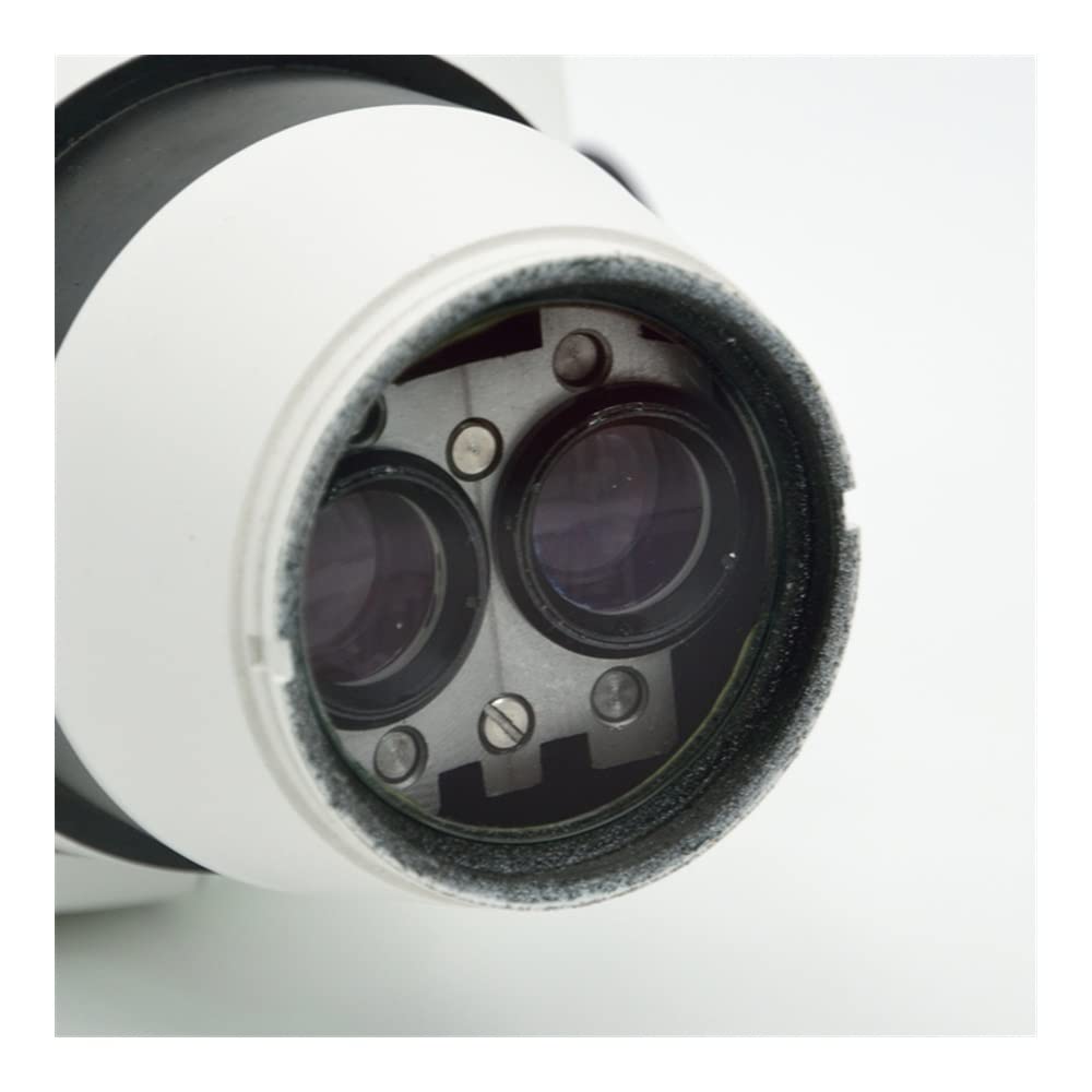 Microscope 8X-50X 4X-100X Binocular Zoom Stereo Microscope Head for Electronics(4X-100X 0.5X 2.0X)