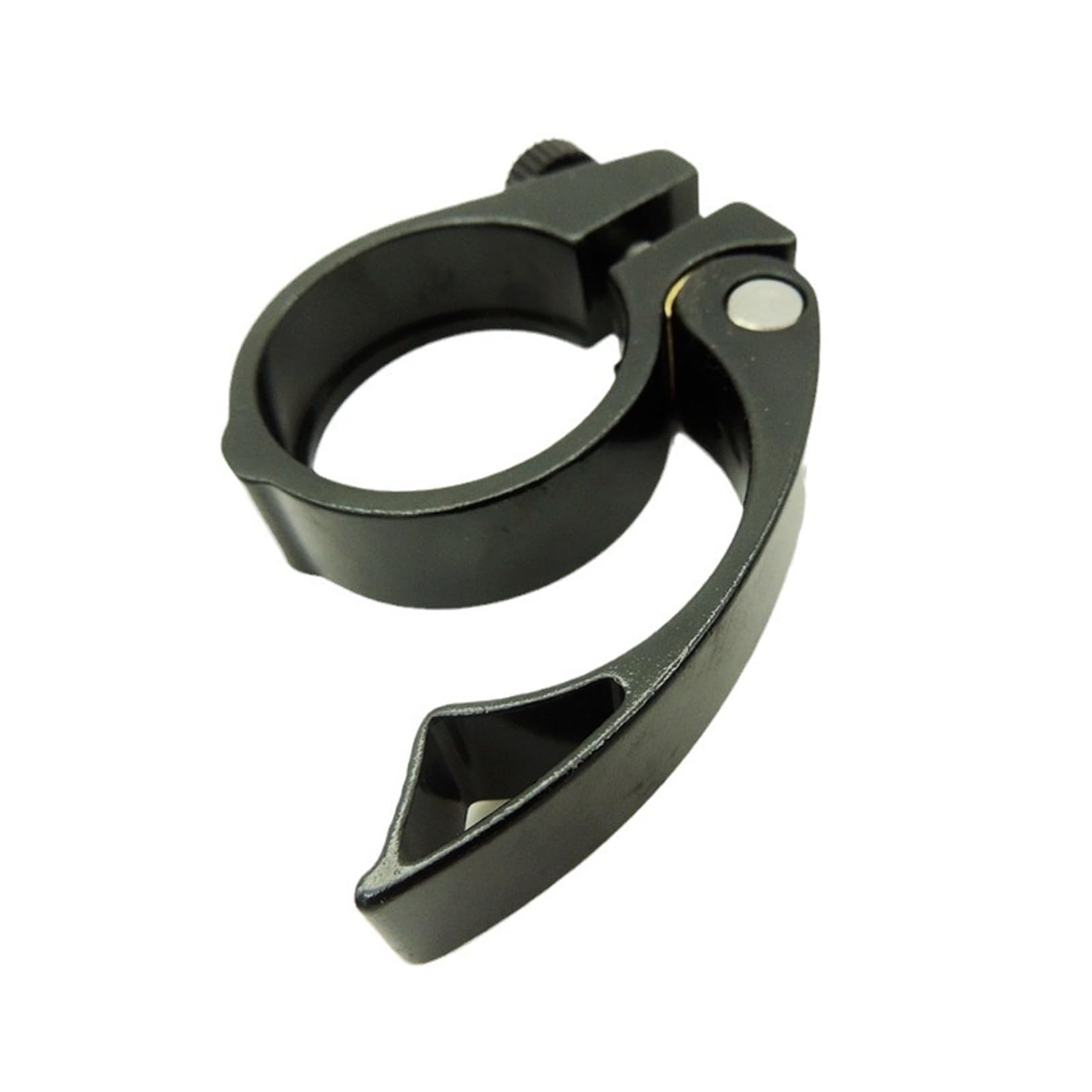 Ssguopte Bike Seat Clamp, 38mm Sturdy Bike Seat Post Clamps, Quick Release Seatpost Clamp, Aluminum Alloy Seatpost for