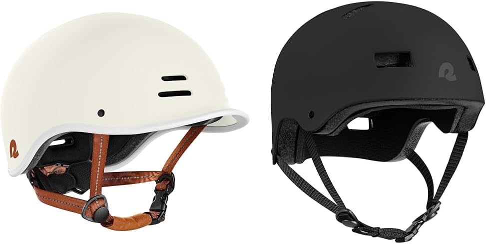 Retrospec Adult Bike & Skate Helmets - Remi Adjustable Road Cycling Helmet and Dakota Multi-Sport Helmet with 10 Vents