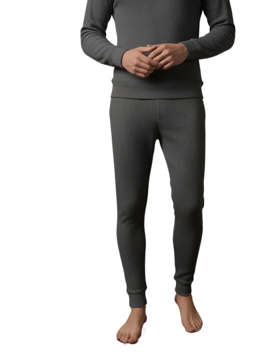 Winter Body Warmer || Breathable & Quick-Drying Cotton-Polyester Thermal Lower-JM-54-picture-31