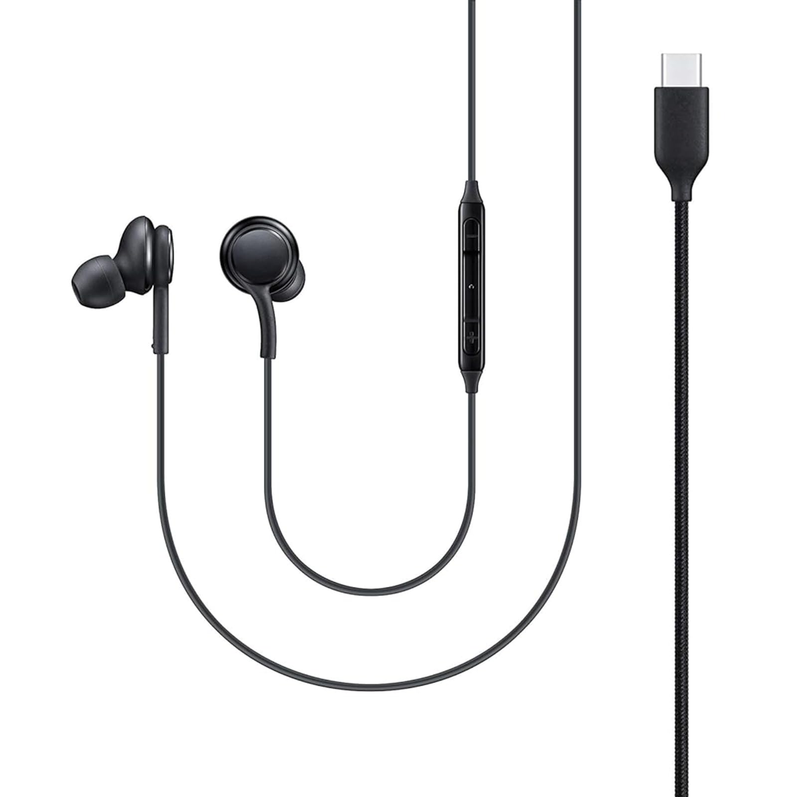 Original Wired Earphones C Type for Samsung akg Compatible with Galaxy A56, A55, A54,Mic, HD Stereo Audio, Deep Bass Sound, in-Line Remote, Noise Isolating Earbuds & Tangle Resistant Cable,-image-43