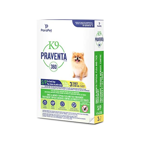 Parapet K9 Praventa 360 for Small Dogs – 3 Tubes Parapet K9 Praventa 360 for Small Dogs – 3 Tubes