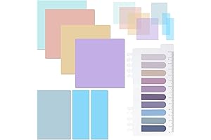 Clear Stickers for Journaling: Transform Your Writing with Pastel Translucency