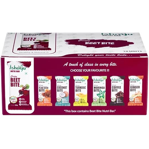 Beetroot Bites Ready-to-Eat Snack Family Pack 20gx10