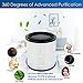 Flintar Replacement Filter, Compatible with SilverOnyx 5-Speed Air Purifier KJ150F-C02, 3-in-1 H13 Grade Filtration, For Large Room 500 sq ft, 1-Pack