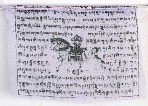 Buddhistische Gebetsfahnen Aus Baumwolle – 5 Rollen à 10 Blätter, Je 16x14 Cm (Gesamt 50 Blätter)