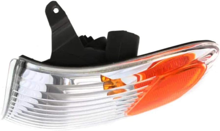 For 2001 2002 Toyota Corolla Pair Driver and Passenger Side Turn Signal/Side Marker Light With Bulbs Included TO2530137 TO2531137 | 81520-02070 81510-02070 ;