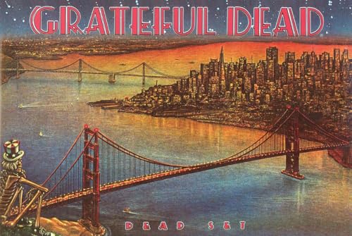 BUY ART FOR LESS Officially Licensed Grateful Dead Dead Set 24 x 36 Inch Poster - Decorative Print - Poster Paper - Ready to Frame by Buyartforless - Used condition - CA$15.50