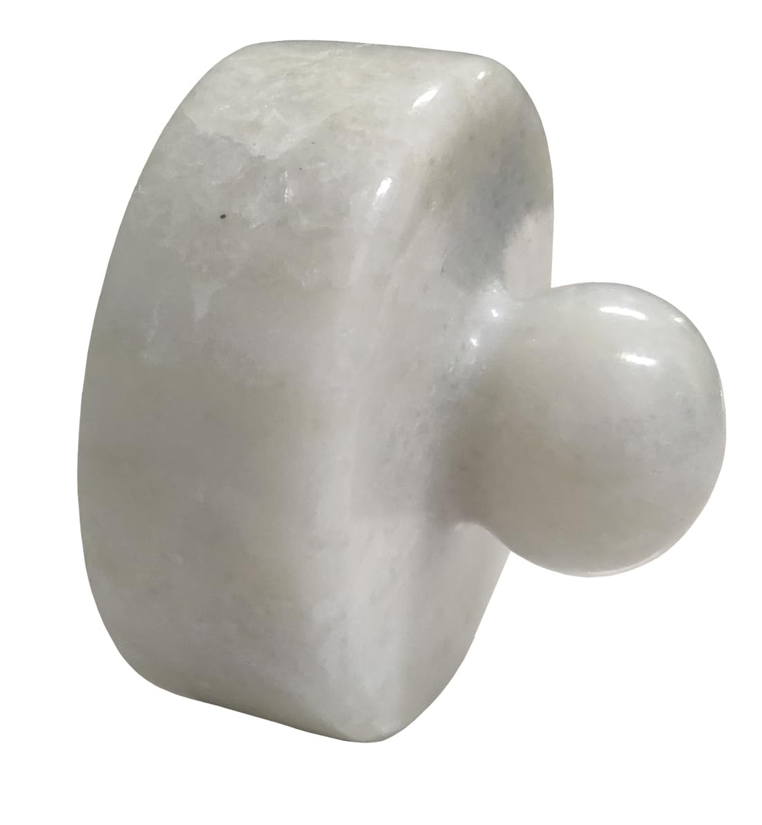 Purpledip Maja trituradora de hierbas de piedra de mármol: accesorio de cocina ayurvédico (12469D)