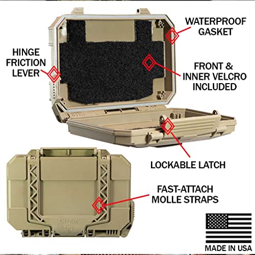 Étui Thyrm DarkVault Comms tactique MOLLE étanche pour smartphone et GPS - 4