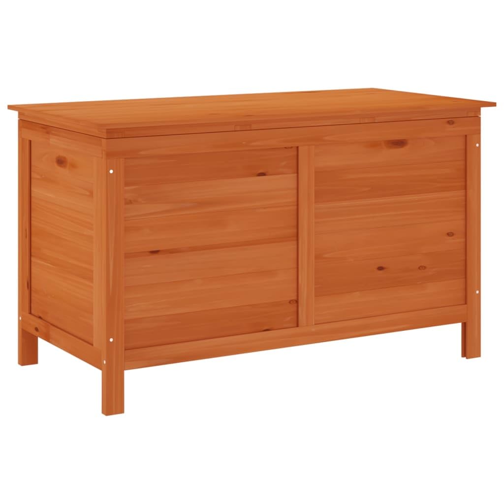 Auflagenbox aus Holz, Gartenbox Garten Truhe Box Aufbewahrungsbox Gartentruhe für Terrasse & Balkon, 99x49,5x58,5 cm
