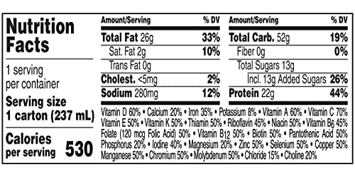 Boost Very High Calorie Nutritional Drink, Creamy Strawberry, Made With Natural Strawberry Flavor & No Artificial Flavors, Colors & Sweeteners, 8 Fl Oz (Pack Of 12) #TOP7