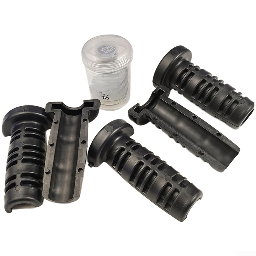 Set di attrezzi per smontaggio tubi a sgancio rapido in acciaio inossidabile 304, kit separatore ergonomico per tubi ad aria per camion, estrattore per tubi pesanti con manico, 6 misure (acciaio