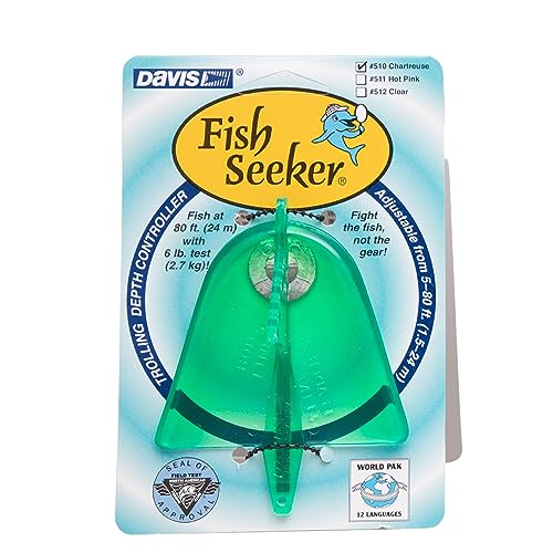 Davis Instruments Fish Seeker Set, Chartreuse