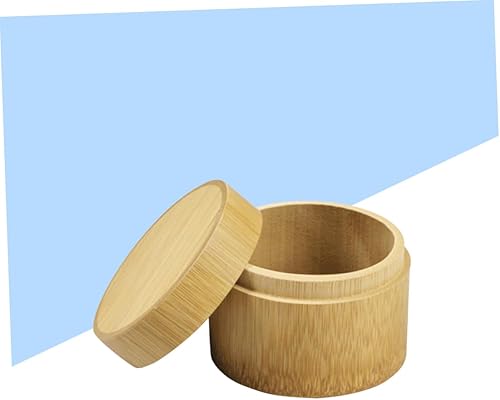 Miniatura 3 de Caja de té Caja de columna Frasco de té Set de té Cubo de té Matcha Taza de bambú Té Caja de almacenamiento de té de madera