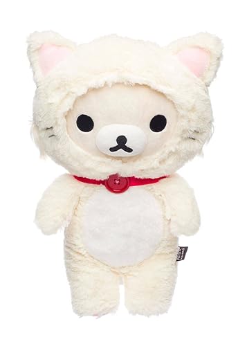 Korilakkuma San-X Original in A White Fluffy Cat Costume