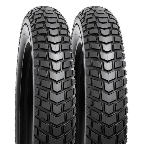 Pneus E-Vélo 20x4.0 pouces lot de 2 pour tout-terrain et montagne Y-844