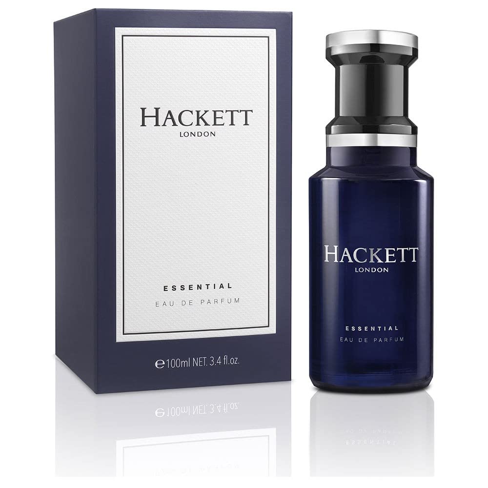 Hackett London 5944-47229 Fragrance Essential Edp Spray 100 Ml For Adults, Ideal For Long-Lasting Everyday Fragrance Wear, 100 Ml