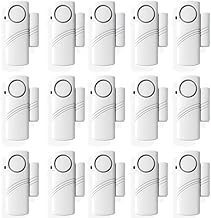 Security Alarm for Door and Window 95dB Loud Wireless Magnetic Sensor Intrusion Detection Buzzer Anti-theft Security for Home Warehouse Garage Store Small Security Buzzer (6)