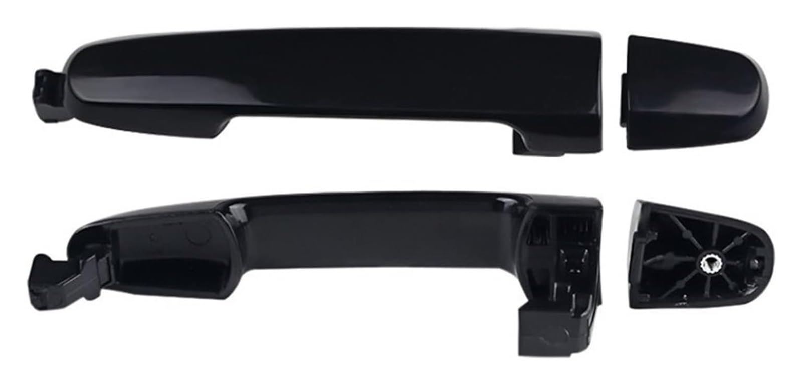 QWQTHGS Car Exterior Door Handle Cap for Toyota for Corolla for Matrix for RAV4 69211-AA010 69211-AA020 Car Exterior Door Handles FL FR RL RR 4PCS
