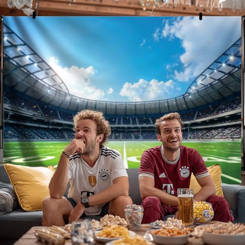 Fondo deportivo fútbol 7x5 pies para fotografía miniatura 2