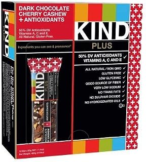Kind Dark Chocolate Cherry Cashew 12 - 1.4oz Bars