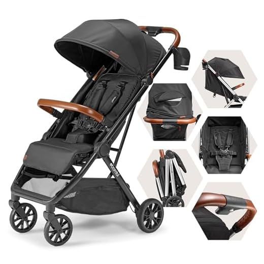 Best hickory umbrella Bombi Bēbee V2 Lightweight Baby Stroller