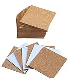 Escriba en la superficie: el color de la madera es clásico y elegante, con un sentido de la naturaleza; Agregue citas, mensajes o patrones personalizados a la superficie del corcho, adecuados tanto para días ordinarios como para festivales, como Navidad, fiestas y más