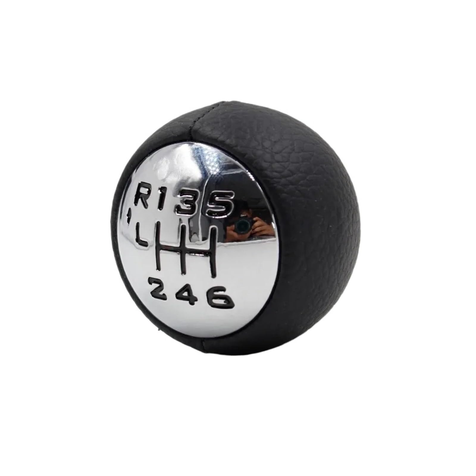 Jxewmtmc 6 Speed For Citroen For C3 For C4 For C8 Gear Stick Knob Head Lever Adapter Manual 6-Speed Transmission Gear Stick Shift Cover(6 Speed)