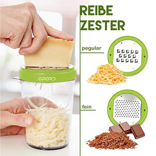 Foto von Opard Spiralschneider 5 in 1 Gemüsespaghetti Gemüse Gemüseschneider, Gemüsehobel für Karotte, Gurke, Kartoffel, Zucchini, Zwiebel, Kürbis