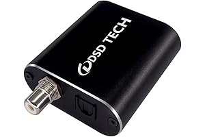 DSD TECH USB C to Coaxial Adapter: Premium Audio Experience for DAC, Amplifier
