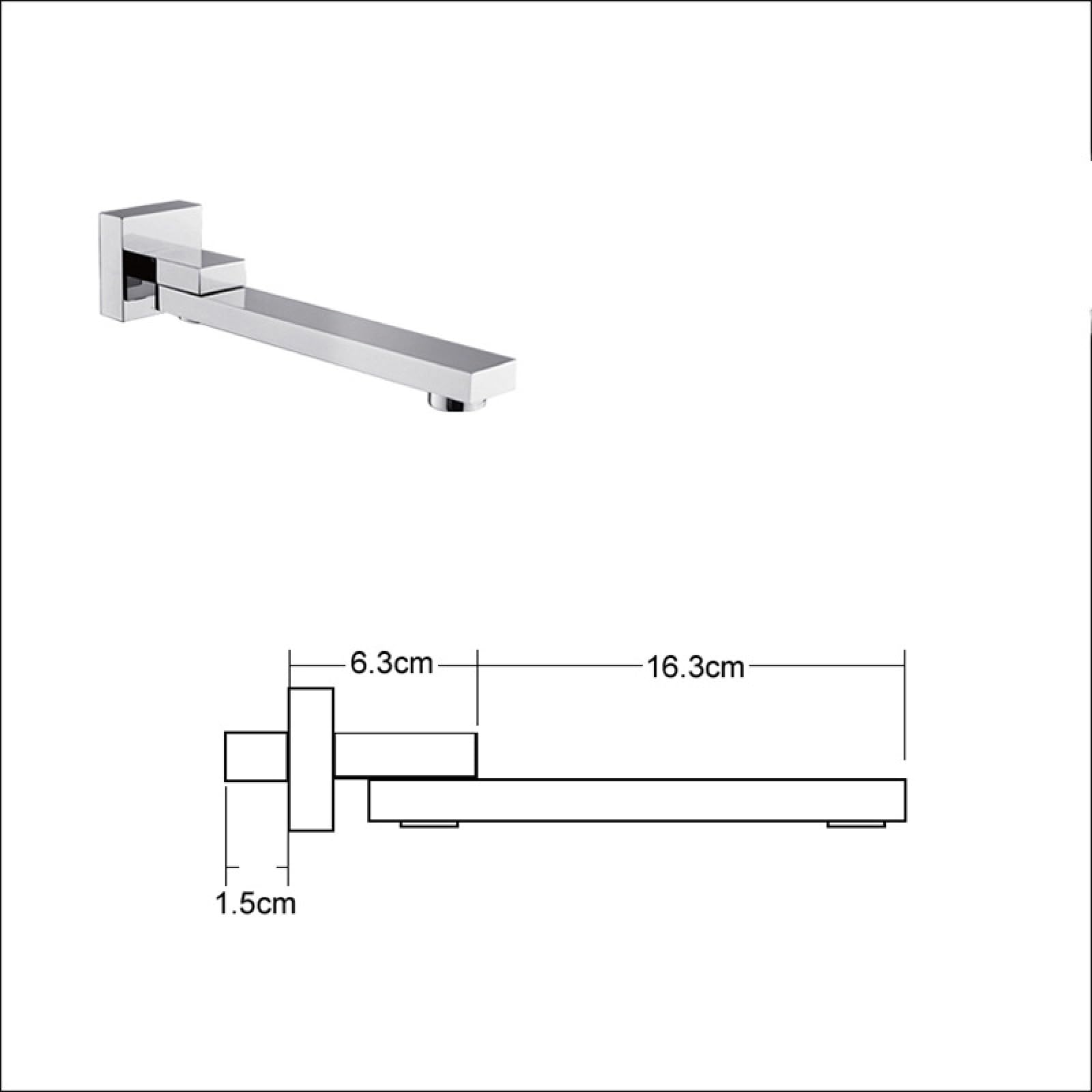 Grifería Para Lavabo Grifo Monomando De Pared Para Lavabo Empotrado Bimando Frío Y Caliente Con Giro Dorado