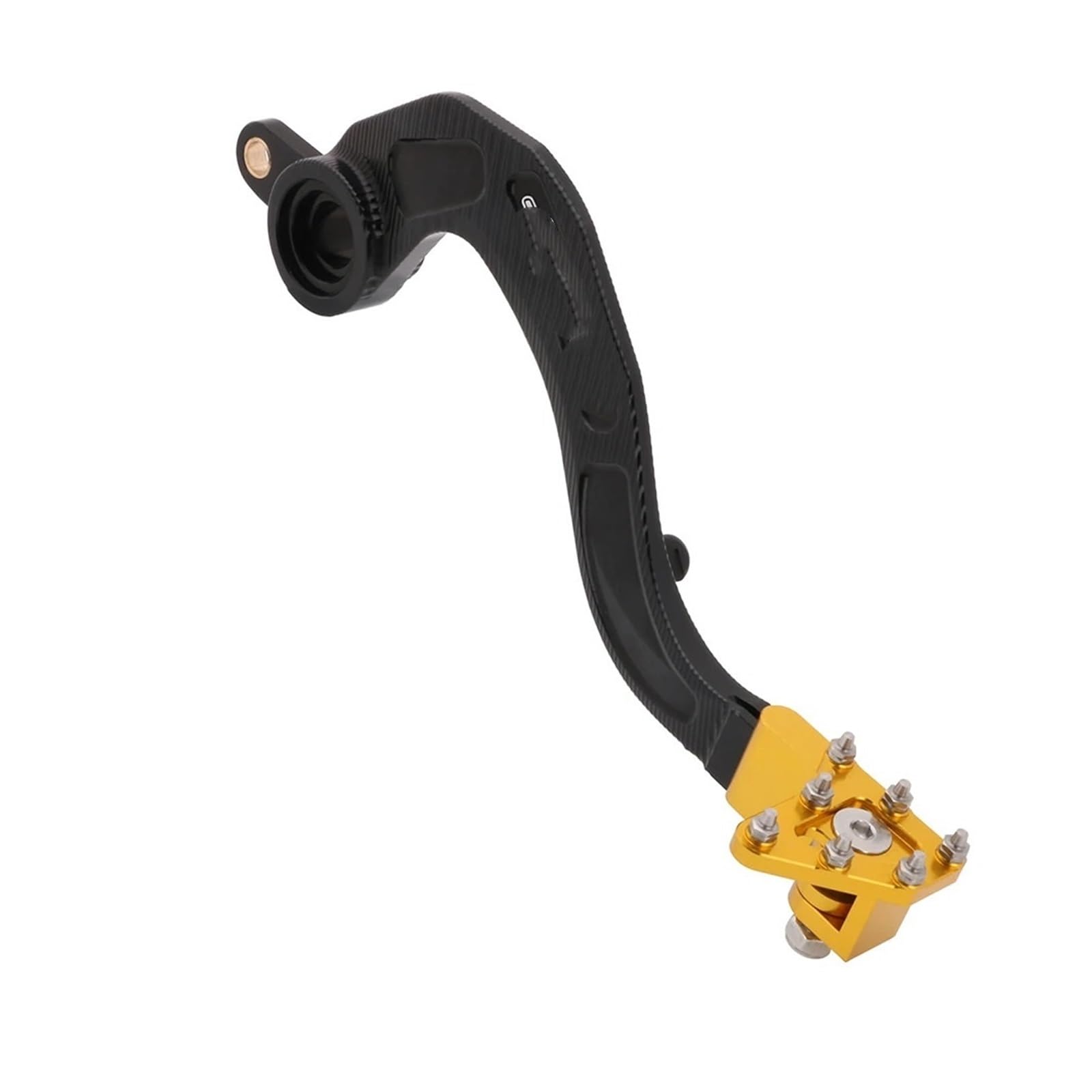 Hewpngs Golden Motorcyle Rear Foot Brake Pedal Lever Cnc Aluminum For Suzuki Rmz Rmz250 250 Rmz450 450 2005 06 07 08 09 10 11 12 13 14 152017 Shifts Levers