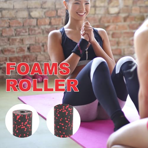 Rodillo de espuma vibratorio para relajar músculos Hemoton, herramienta portátil para fascia, fitness para piernas y brazos miniatura 6