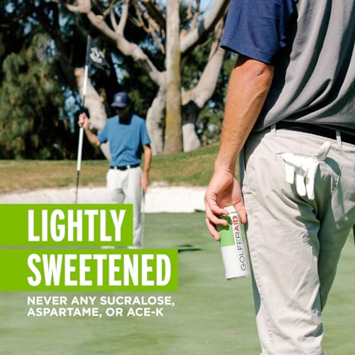 Image of GOLFERAID Performance Blend, Up Your Golf Game, No Caffeine, Glucosamine, Turmeric, MSM, CoQ10, B-Complex, BCAAs and Electrolytes, 40 Calories, 100% Clean, Paleo, Vegan, 12-oz. cans (Pack of 24)