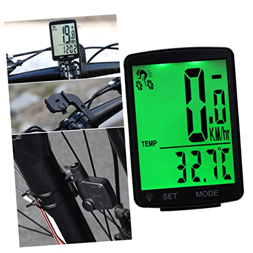 Tachymètre KOMBIUDA compteur de vitesse vélo route montagne avec distance horloge
